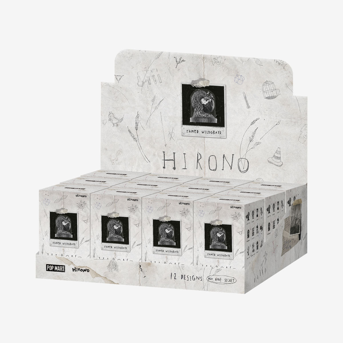 hirono-tamed-wildgrass-series-figures  POP MART HIRONO
