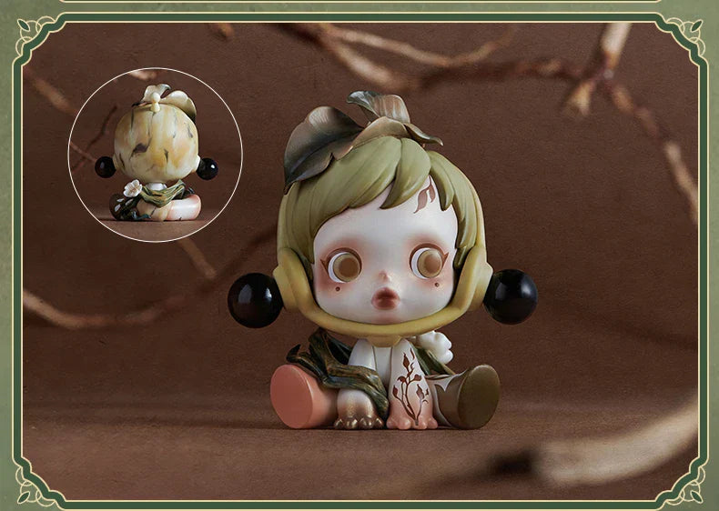 Genuine Pop Mart Skullpanda The Ink Plum Blossom Series Blind Box