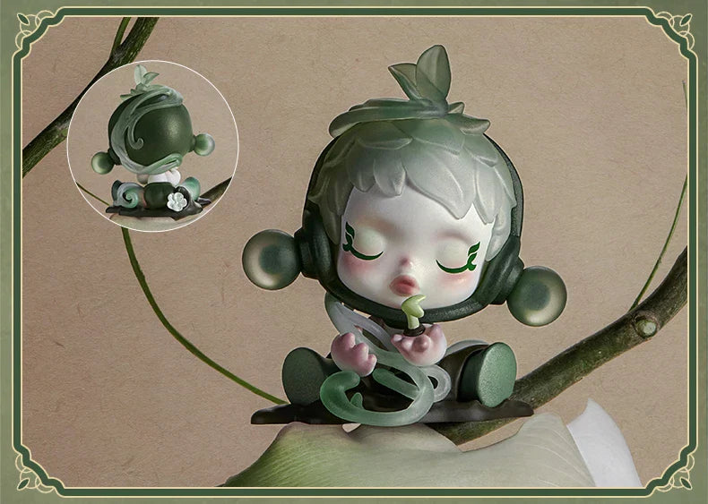 Genuine Pop Mart Skullpanda The Ink Plum Blossom Series Blind Box