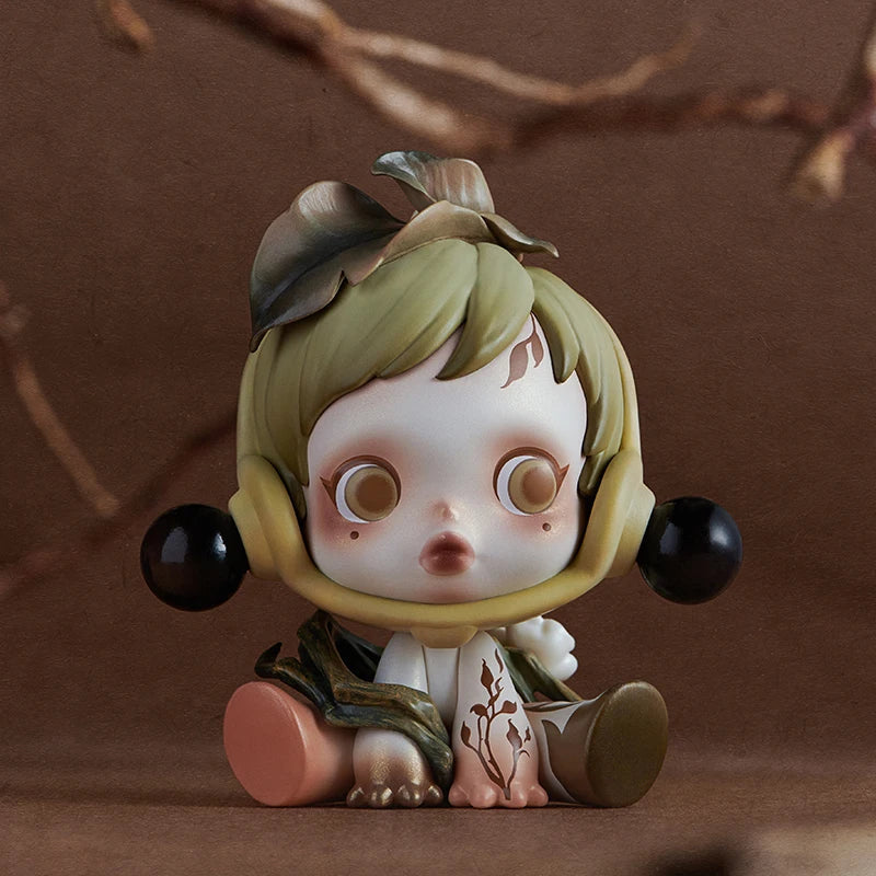 Genuine Pop Mart Skullpanda The Ink Plum Blossom Series Blind Box